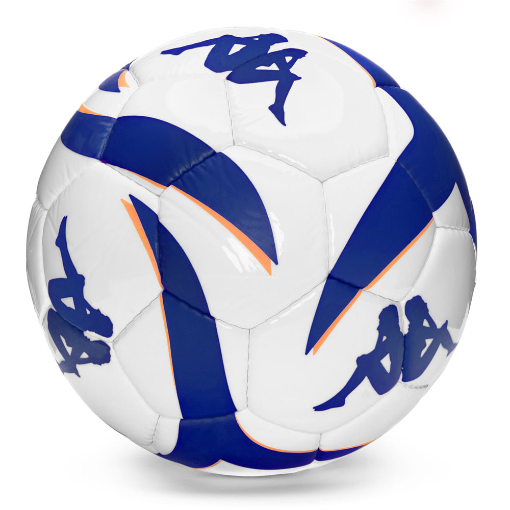 Ballon d'entraînement de football unisexe blanc et bleu à 32 panneaux 02