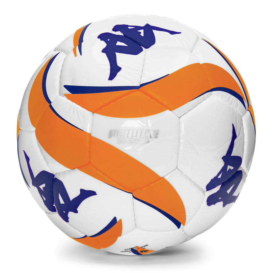 Pallone da Calcio Unisex da Allenamento Bianco Arancione 32 Pannelli 01