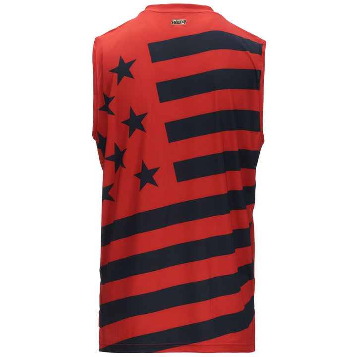 T-ShirtsTop Man KOMBAT DRIDEG US Tank RED-BLUE DK NAVY Dressed Side (jpg Rgb)		
