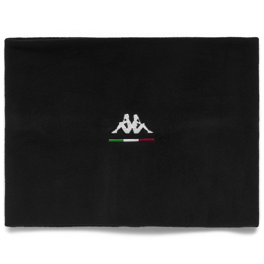 Écharpe de ski unisexe noire en tissu polaire 01