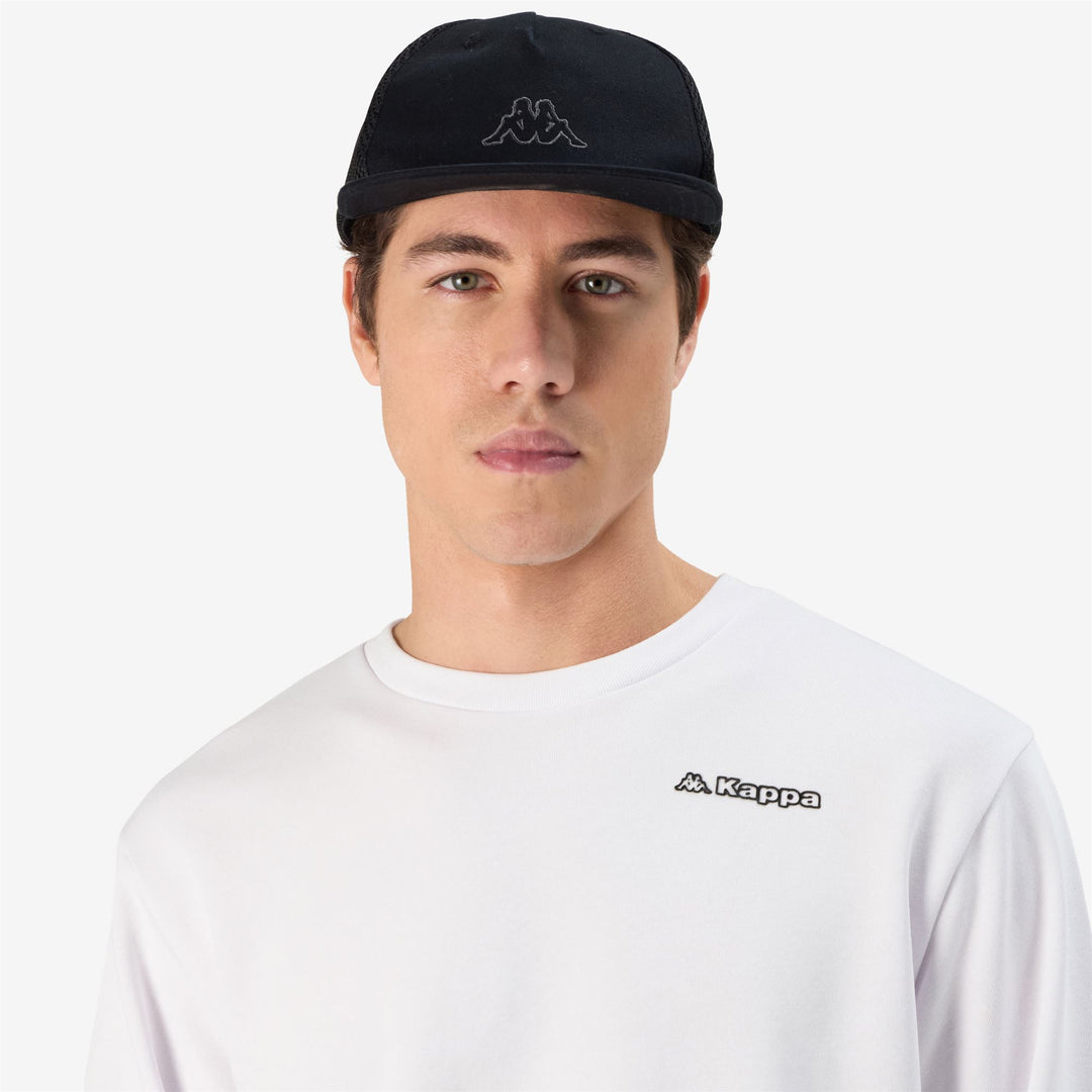 Black Men's Sportstyle Cap with Mesh. main