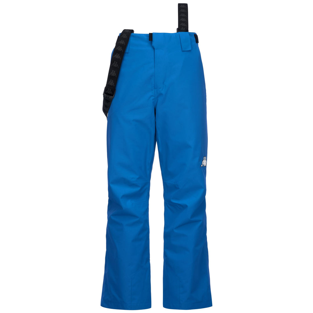 Pantalon de ski unisexe bleu avec protection contre l'eau et le froid 01