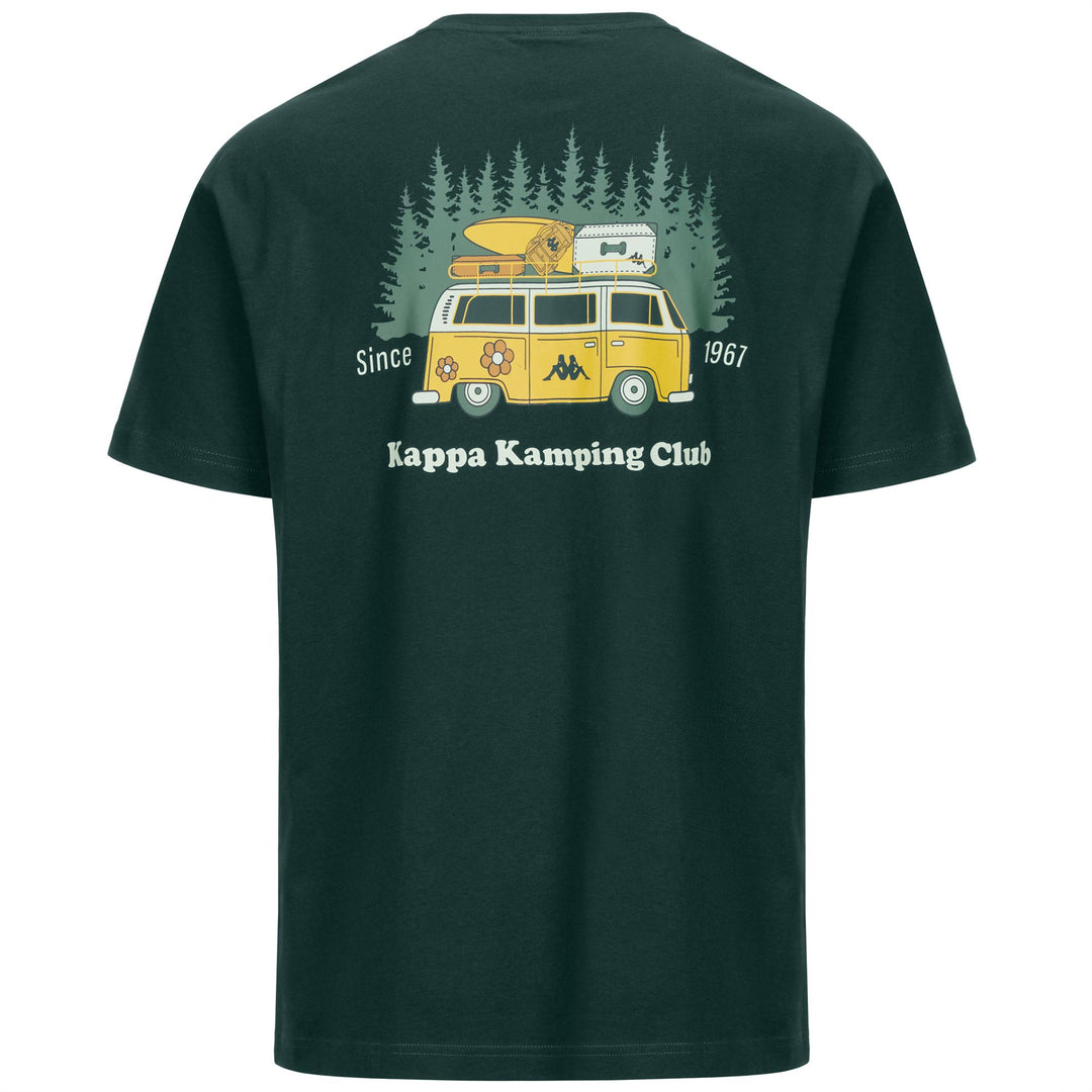 T-Shirt Sportiva Grafica Uomo Verde Ponderosa main