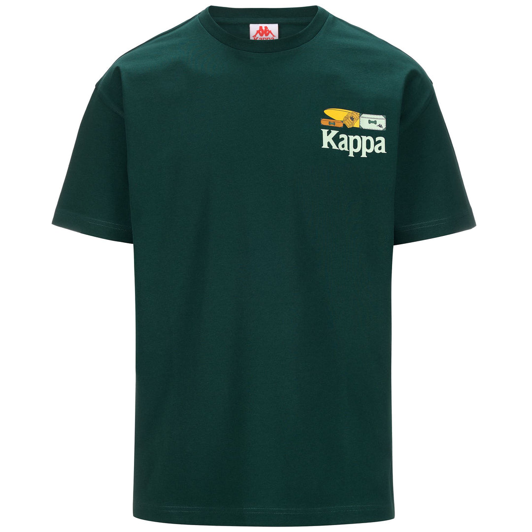 T-Shirt Sportiva Grafica Uomo Verde Ponderosa 01