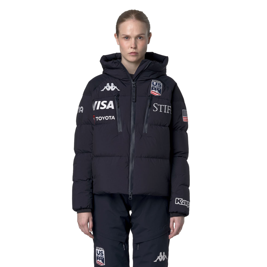 Blue Women's Regular Fit Ski Jacket with Water and Clima Protection 01