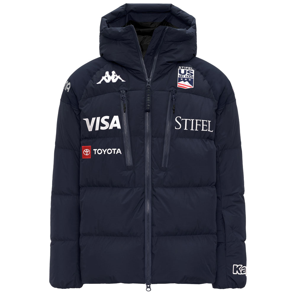 Blue Men's Ski Jacket with Waterproof and Thermal Protection 02