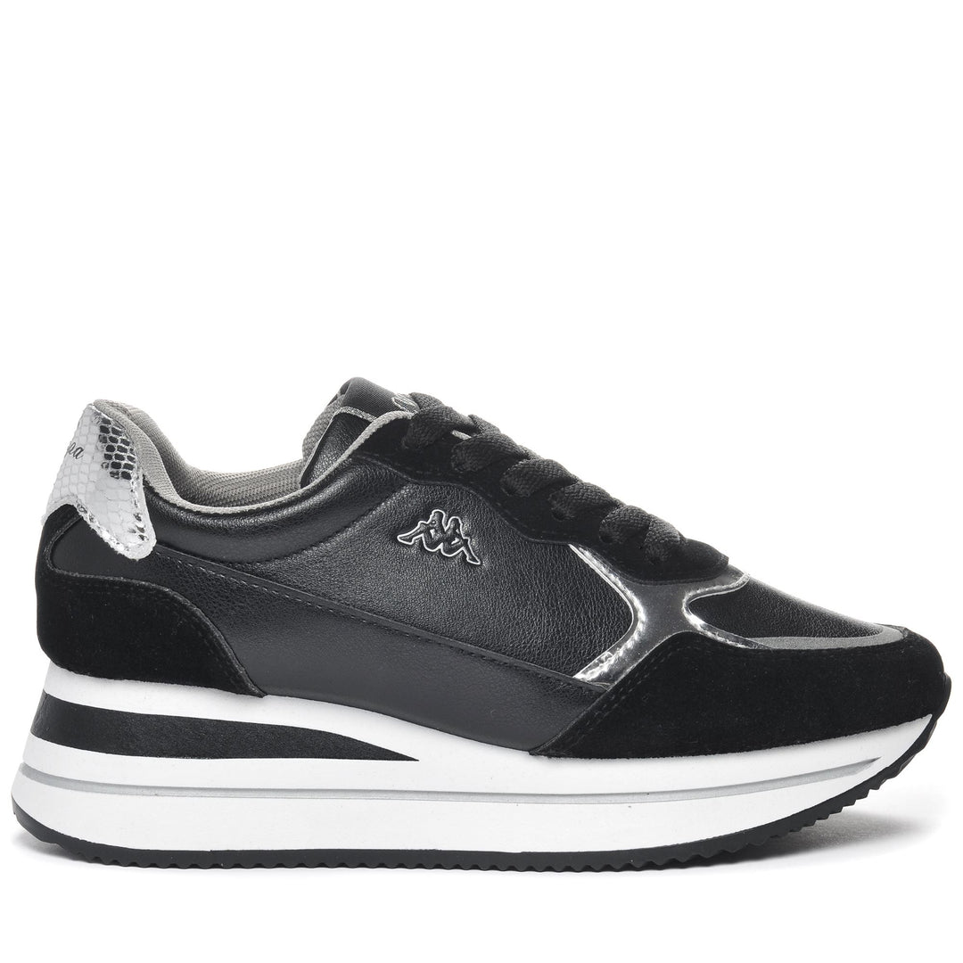 Zapatillas de senderismo de corte bajo para mujer, color negro y gris, con espuma viscoelástica main