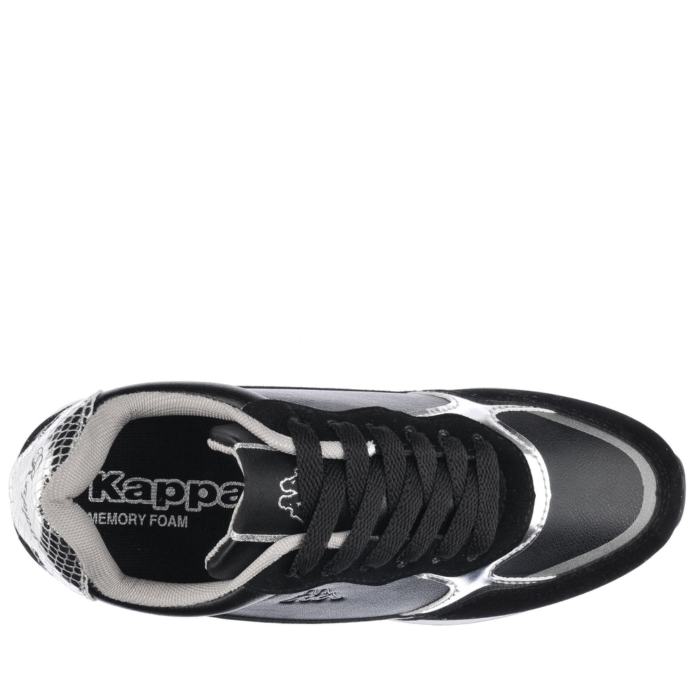 Zapatillas de senderismo de corte bajo para mujer, color negro y gris, con espuma viscoelástica 02