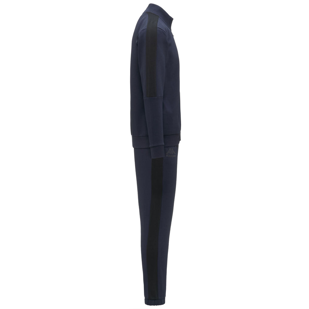 Marine blue Men's Brushed Fleece Tracksuit with Full Zip 02