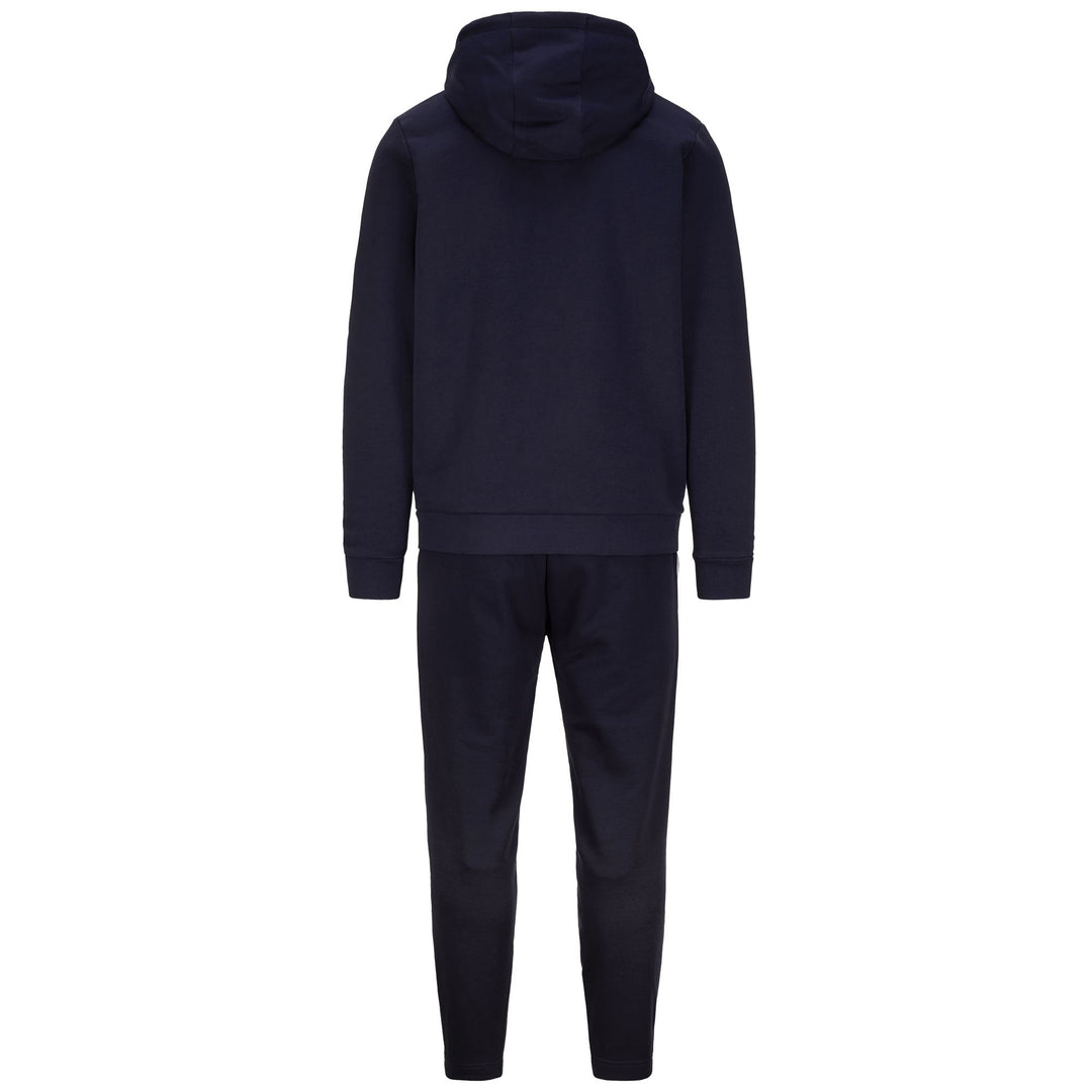 Blue Men's Regular Fit Sportswear Tracksuit in Brushed Fleece main