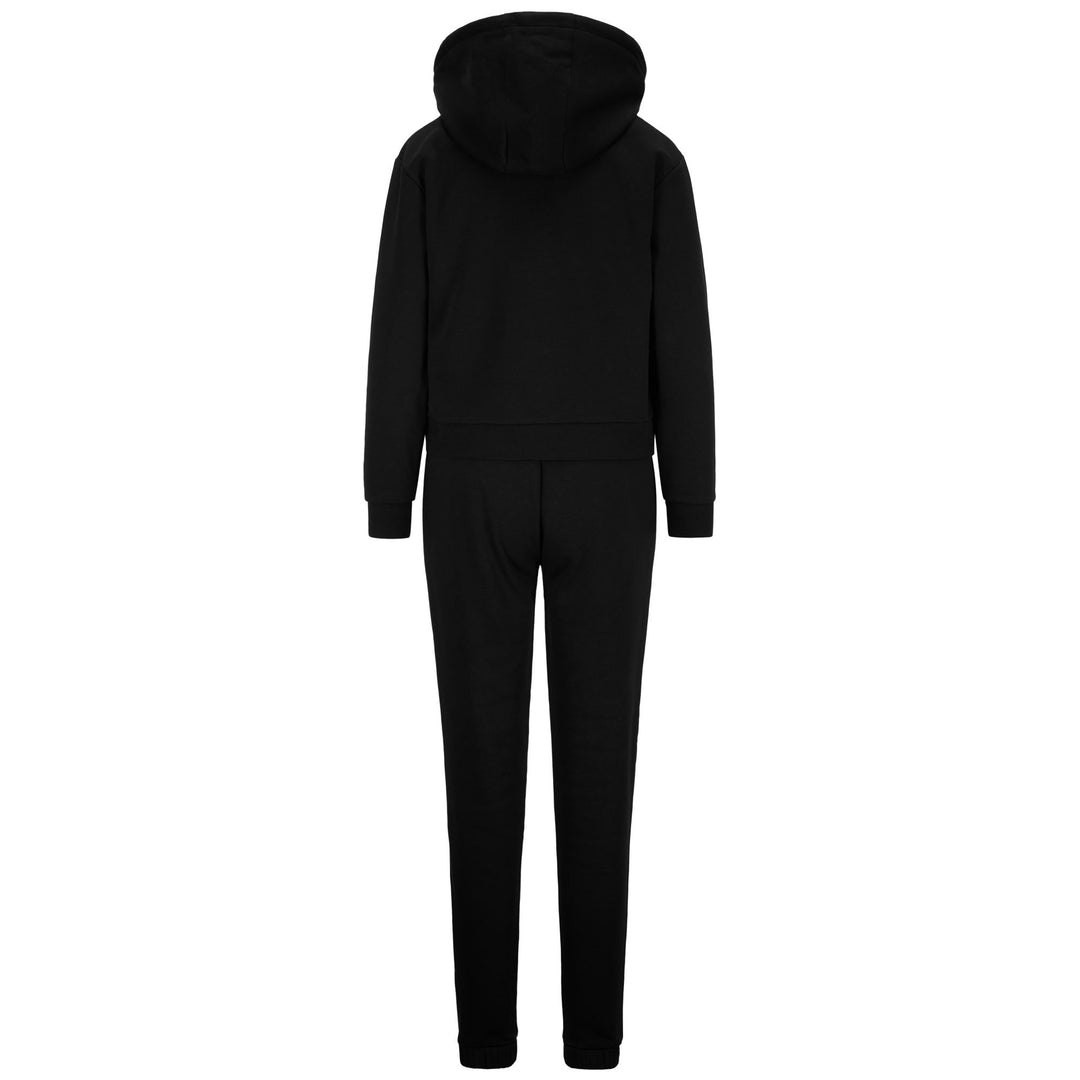 Tuta Sportiva Donna Fucsia e Nera con Zip Completa e Tasche main