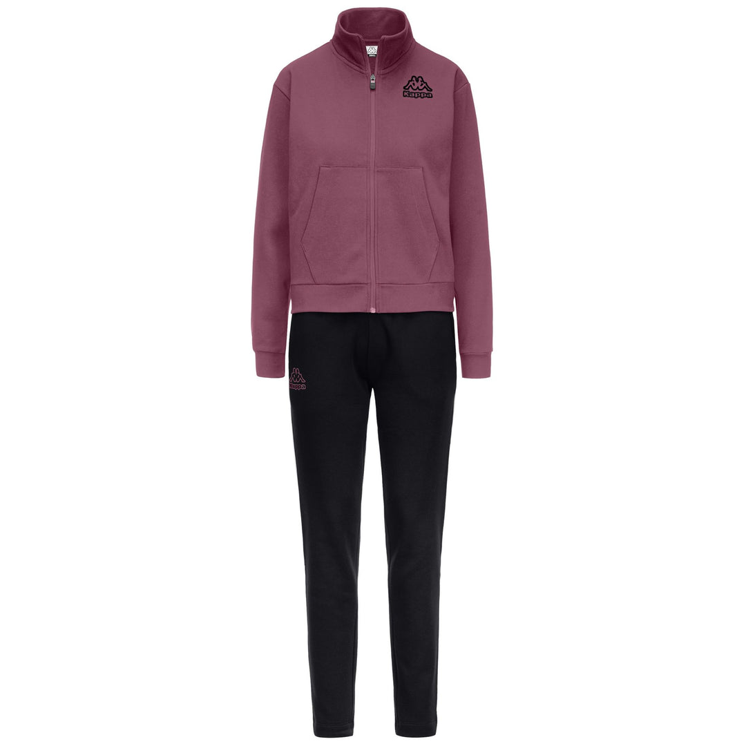 LOGO  FAMALI - Tute Sportive - Tuta da ginnastica - Donna - Violet Rosy-Black main