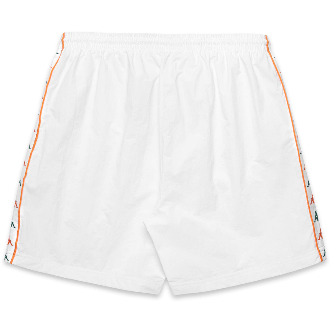 Grey Orange Men's Sport Street Shorts with Elastic Waistband main