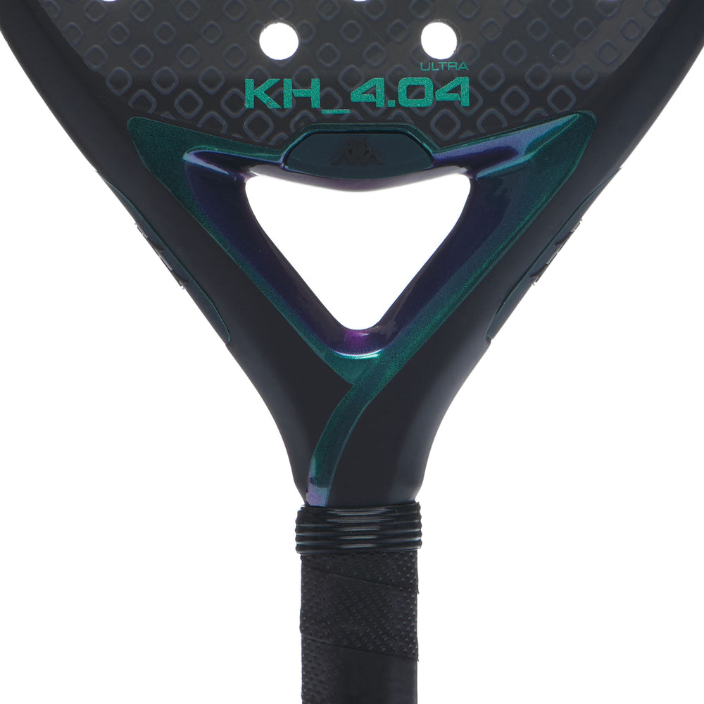 Green Unisex Padel Racket with 18K Carbon Face 02