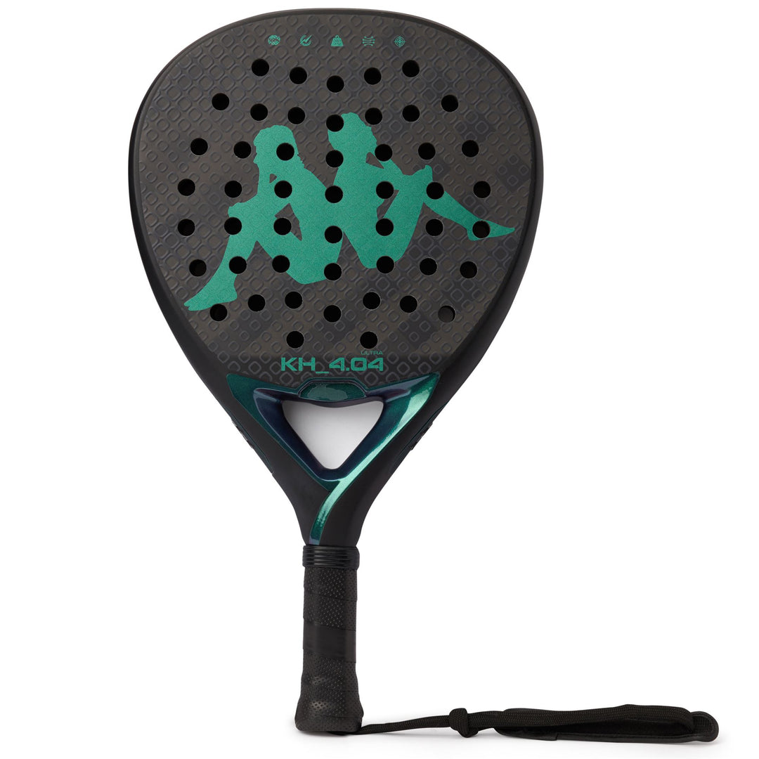 Green Blue Unisex Padel Racket with Carbon Fiber Construction main
