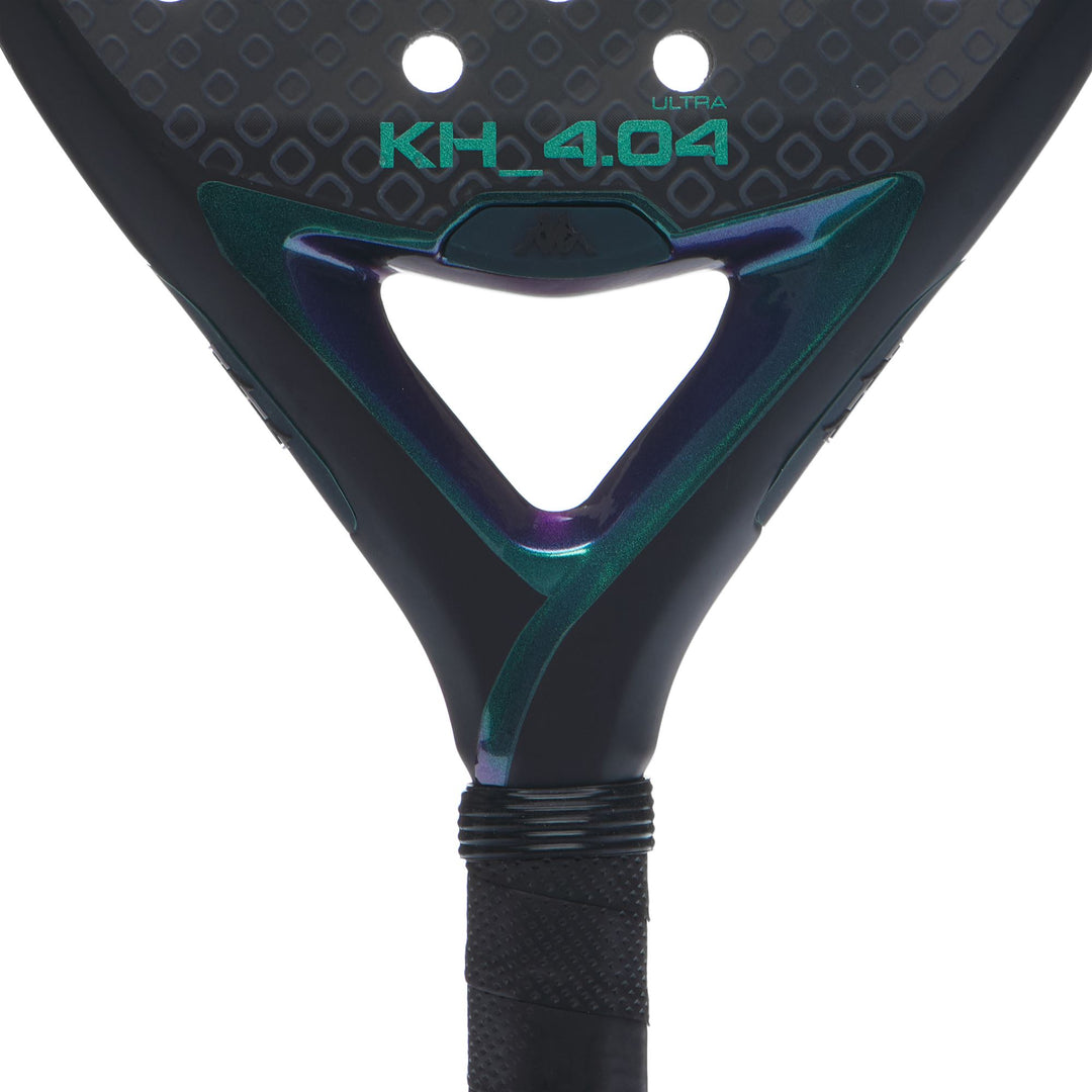 Racchetta Padel Unisex Verde Blu con Costruzione in Fibra di Carbonio main