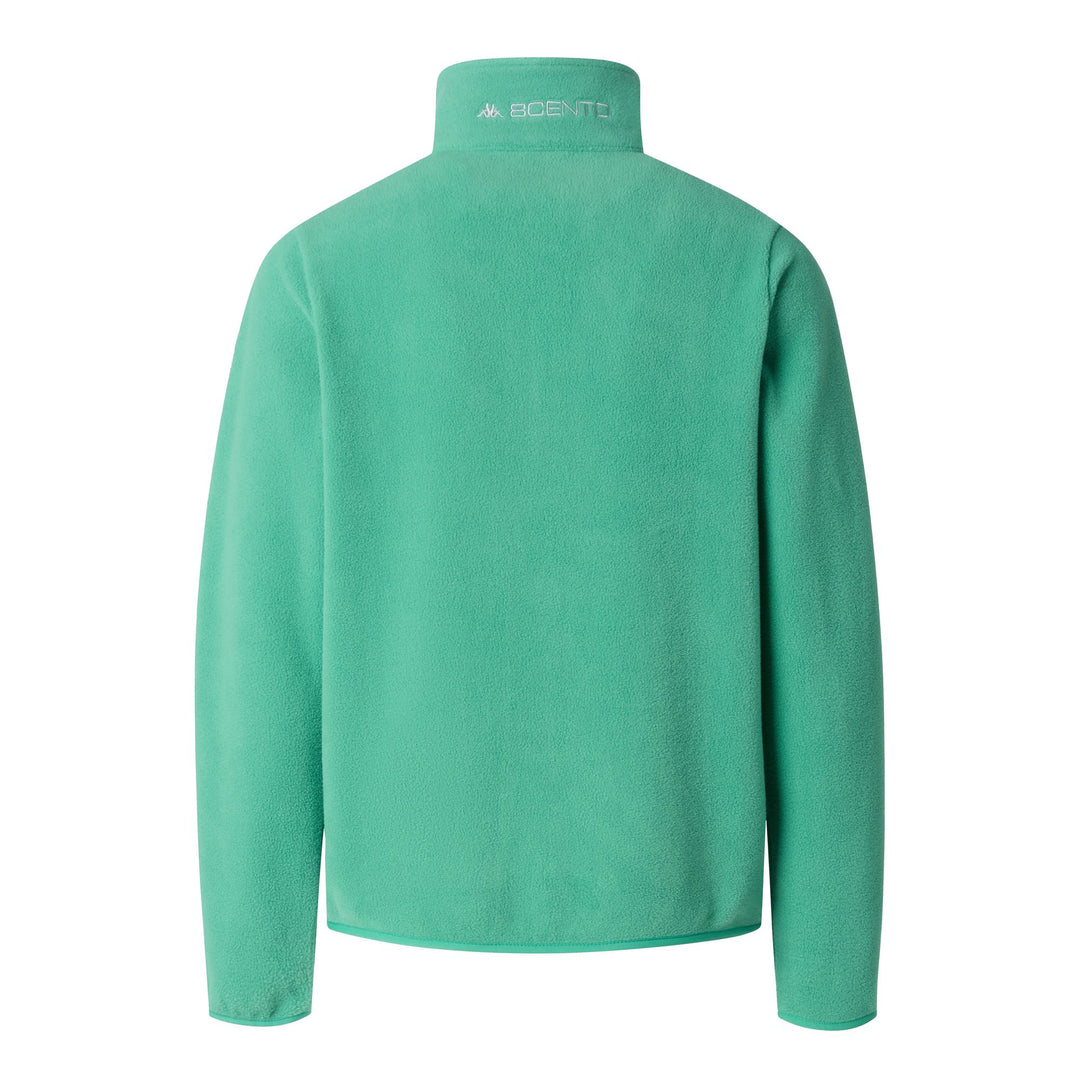 Green Unisex Regular Fit Polar Fleece with Zip Pockets main