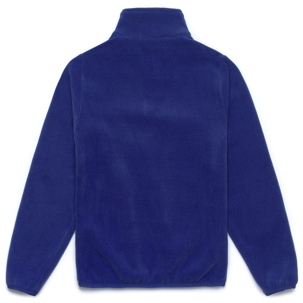 Violet Blue Unisex Kids Ski Fleece Jumper with Half Zip 02