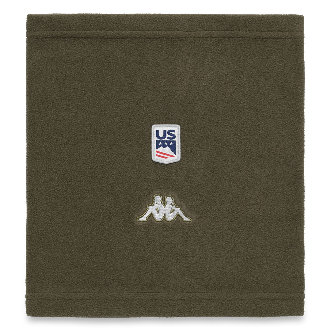 Green Unisex Polar Knit Neck Warmer with Omini Logo main