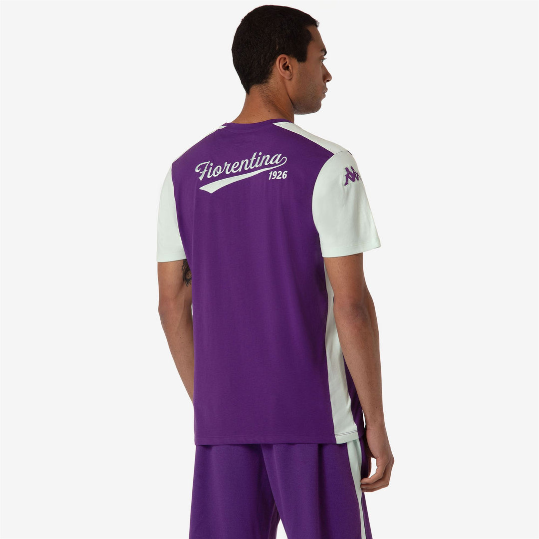 Violet Men's Organic Cotton Football T-Shirt with Slim Fit main