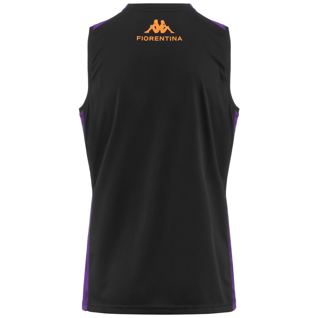 Black Men's Football Tank Jersey with HYDRO-WAY PROTECTION main