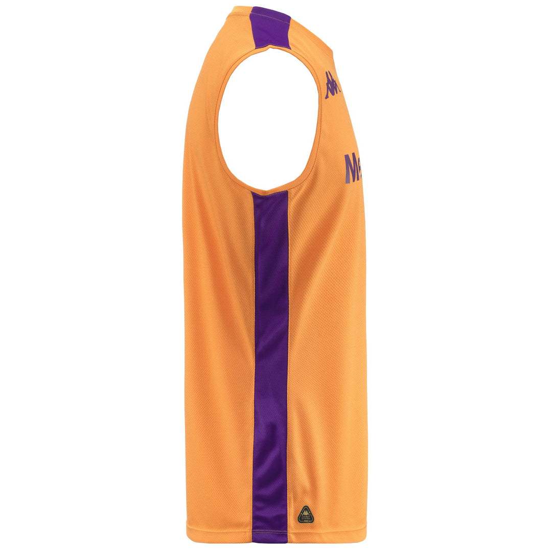 Orange Men's Slim Fit ACF Fiorentina Football Training Tank Top main