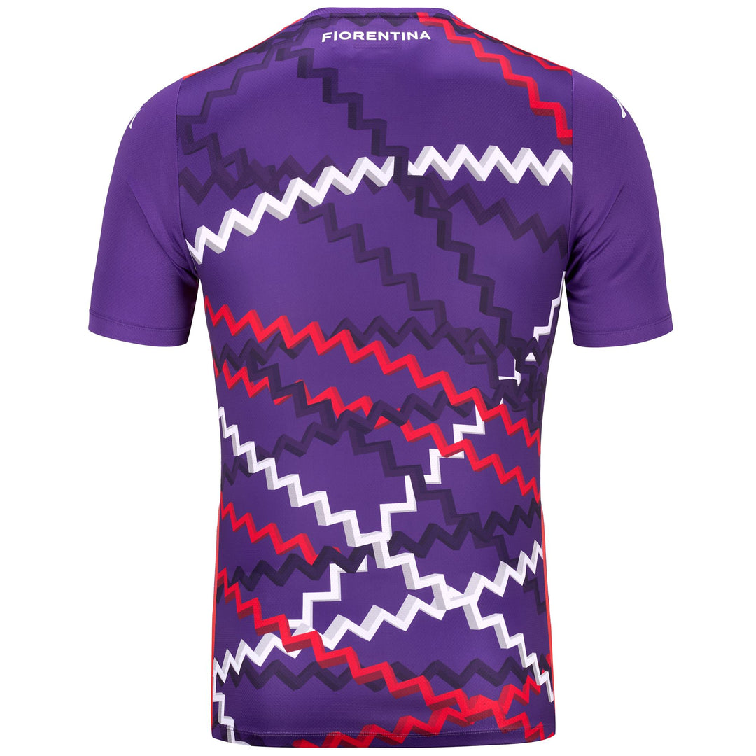 Camiseta de fútbol para hombre color violeta con poliéster reciclado. main
