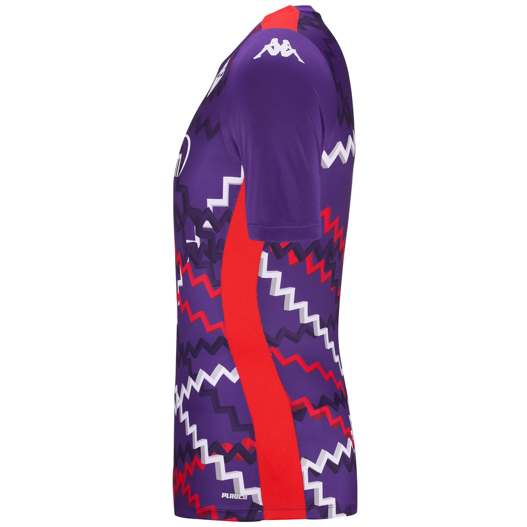 Violet Men's ACF Fiorentina Football Pre-Match Slim Fit Shirt main
