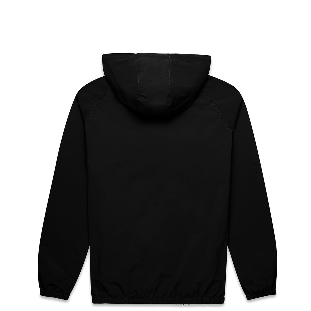 Black Men's Comfort Fit Sportswear Windbreaker main