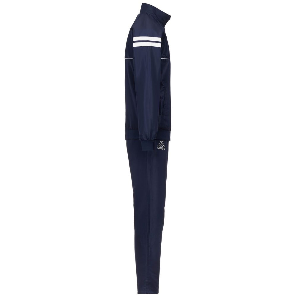 Marine blue Men's Tracksuit with Logo and Zip Pockets 02
