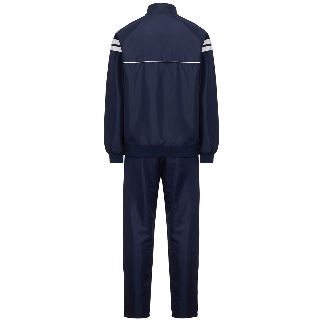 Marine blue Men's Tracksuit with Logo and Zip Pockets main