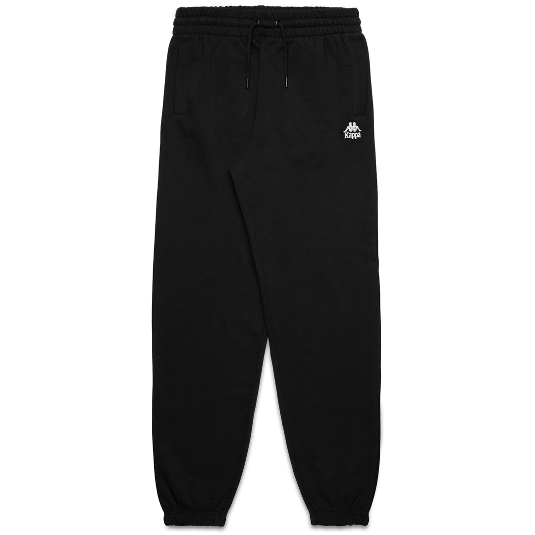 Black Men's Organic Cotton Jogger Pants for Sport Street Wear 01