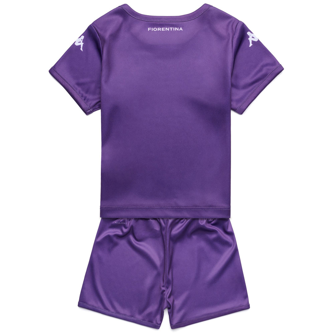 Violet Unisex ACF Fiorentina Soccer Shorts and T-Shirt Set main