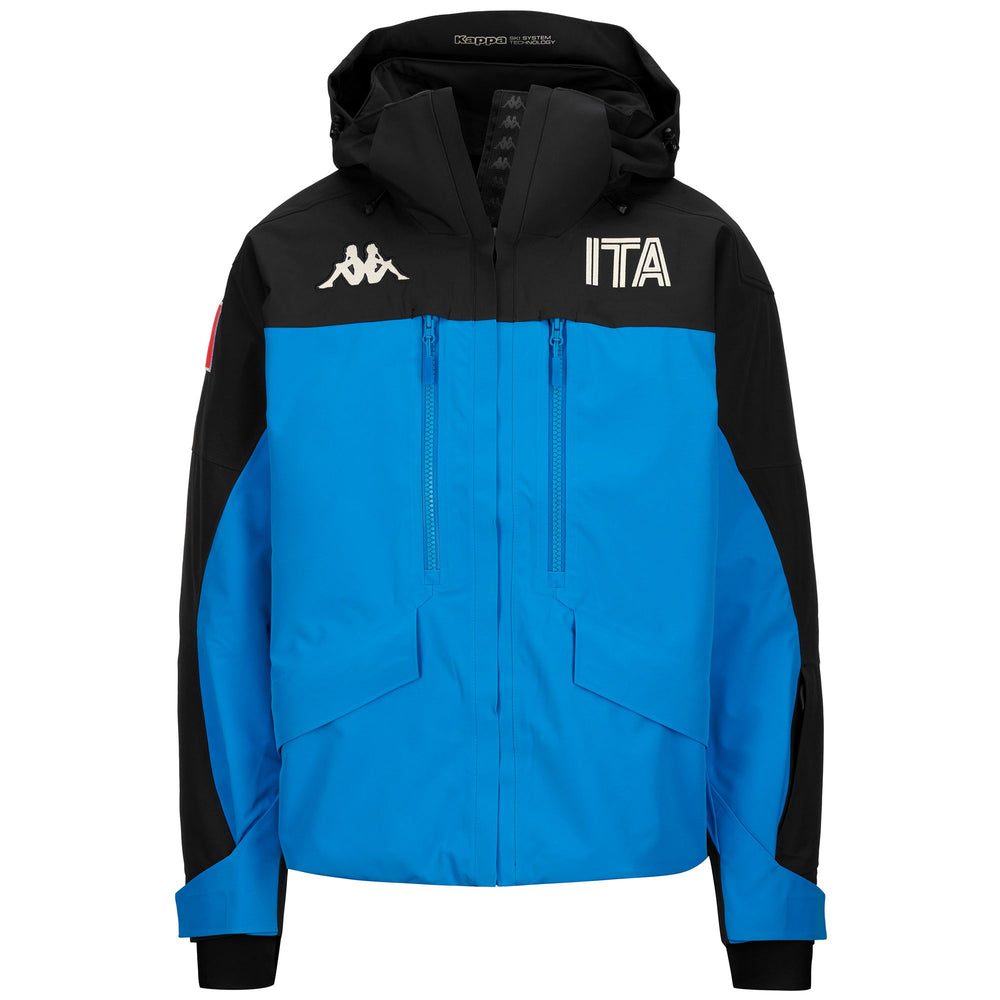 Blue Men's Regular Fit Waterproof Ski Jacket with Thermolite Padding 02