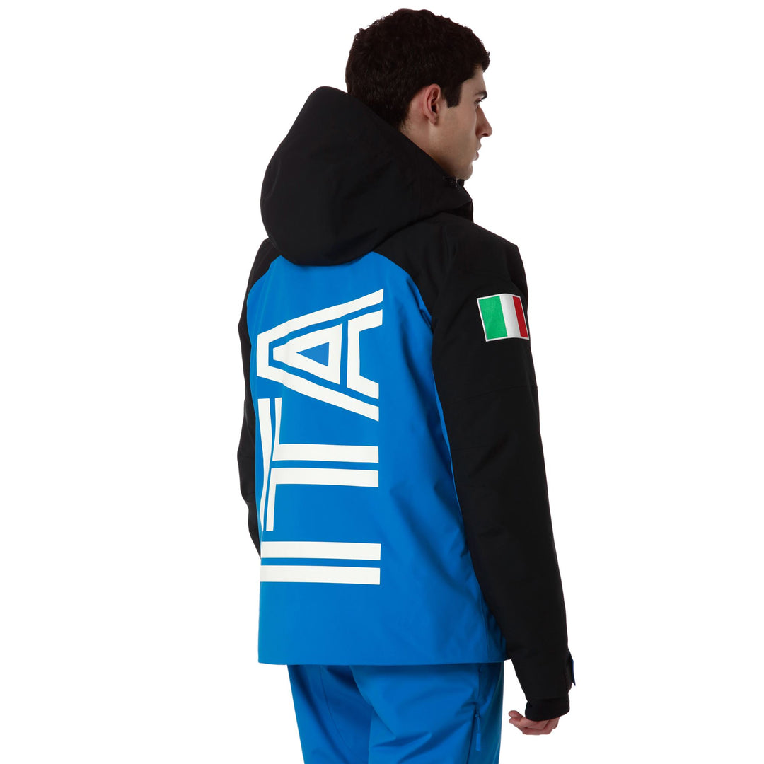 Navy blue Men's Waterproof Ski Jacket with Thermolite Padding main