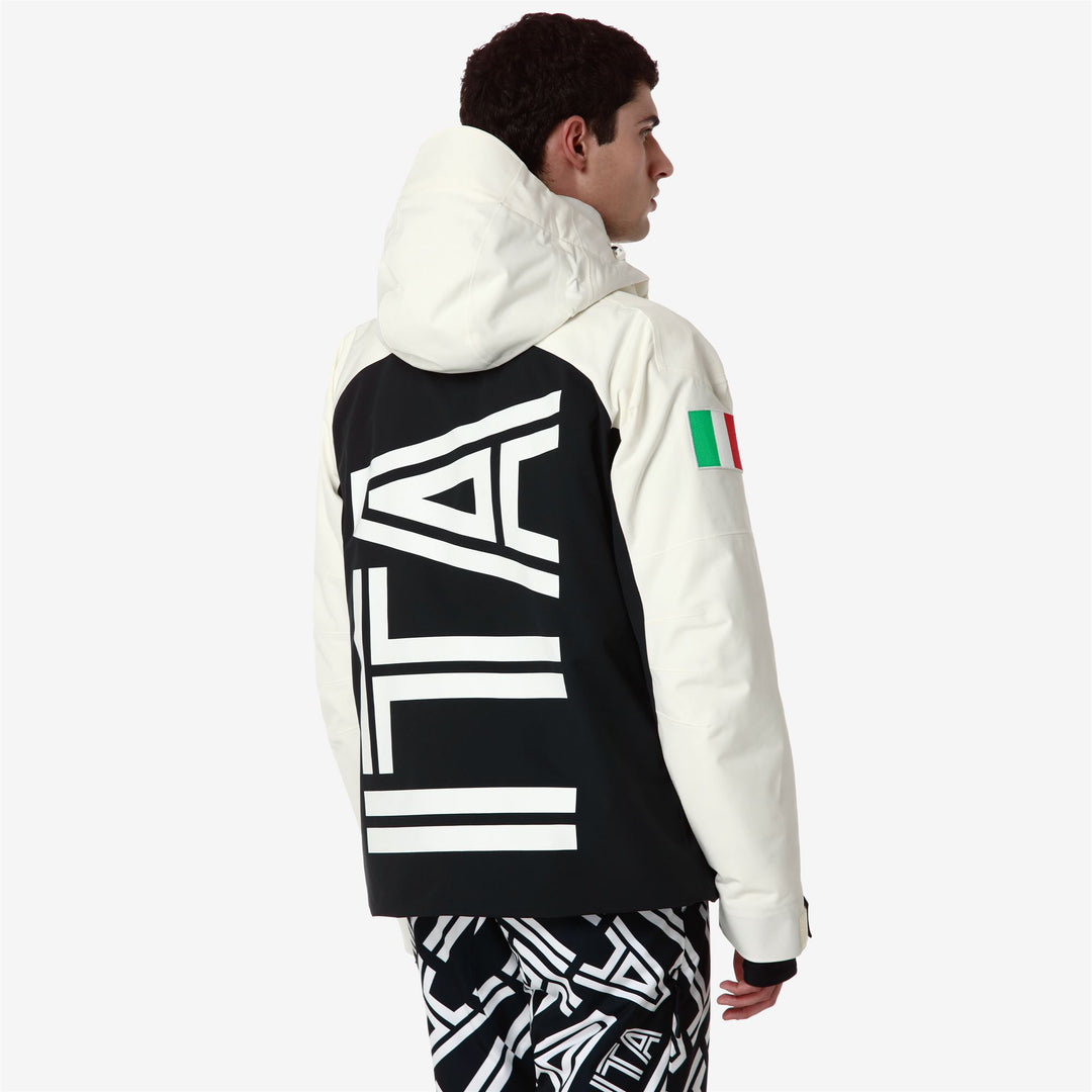 Navy Blue Men's Waterproof Ski Jacket with Thermolite Padding main