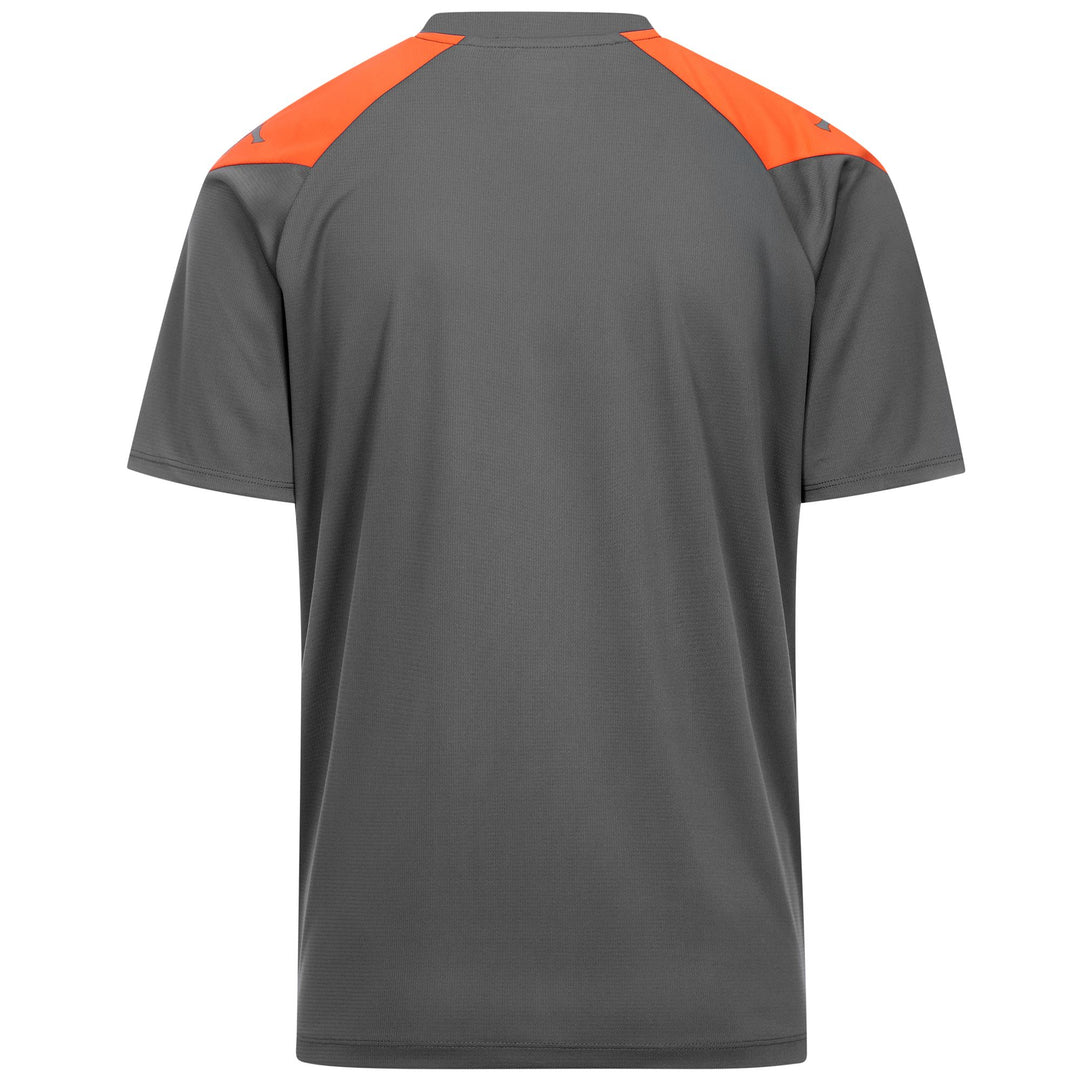 Camiseta gris de entrenamiento funcional de corte ajustado para hombre, confeccionada en tejido reciclado. main