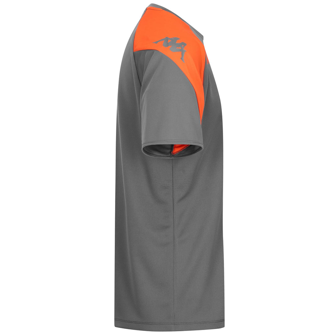 Camiseta gris de entrenamiento funcional de corte ajustado para hombre, confeccionada en tejido reciclado. main