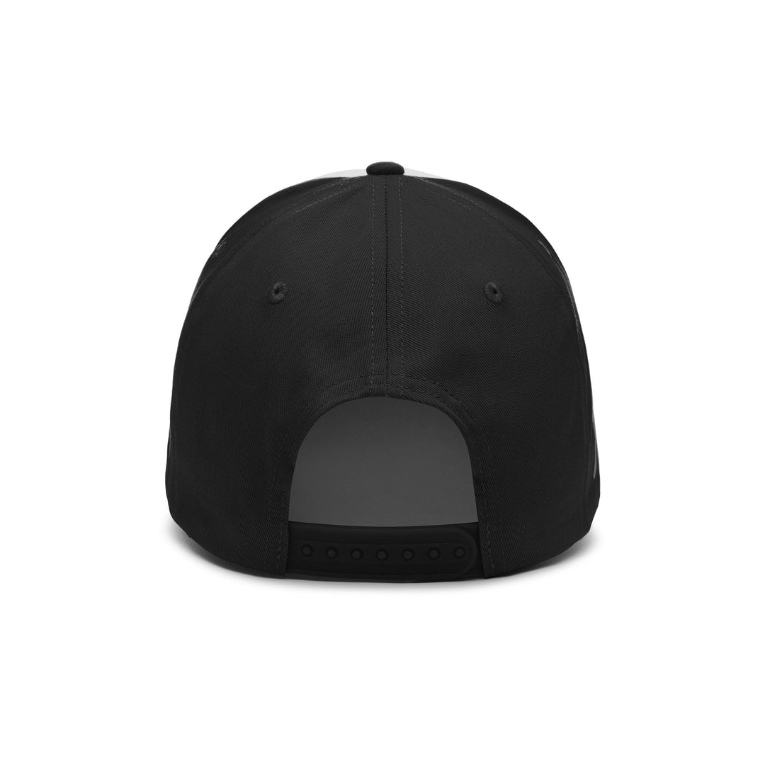Casquette de course automobile unisexe noire avec visière main