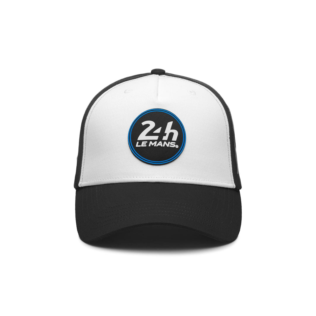 Black Unisex Motor Racing Cap with Visor 01