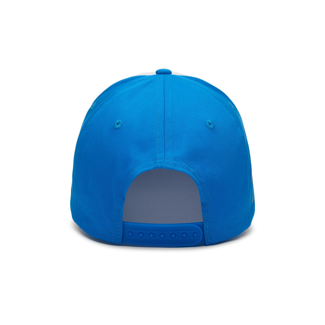 Casquette bleue unisexe de course automobile avec fermeture à pression réglable main