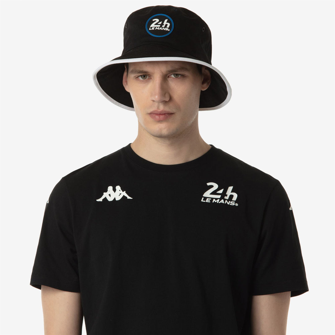 Black and White Unisex Bucket Hat for Summer main