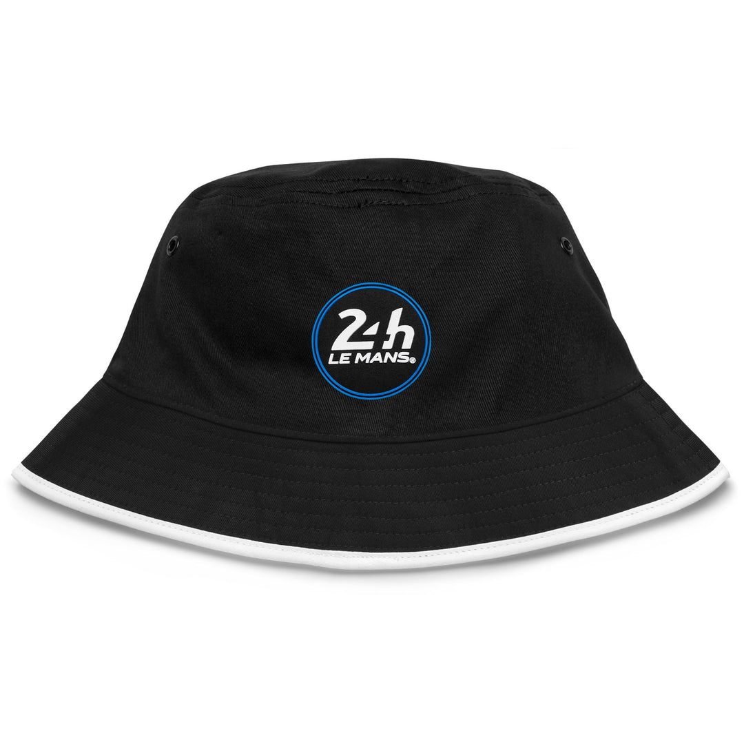 Cappello da pescatore unisex bianco e nero per l'estate 01