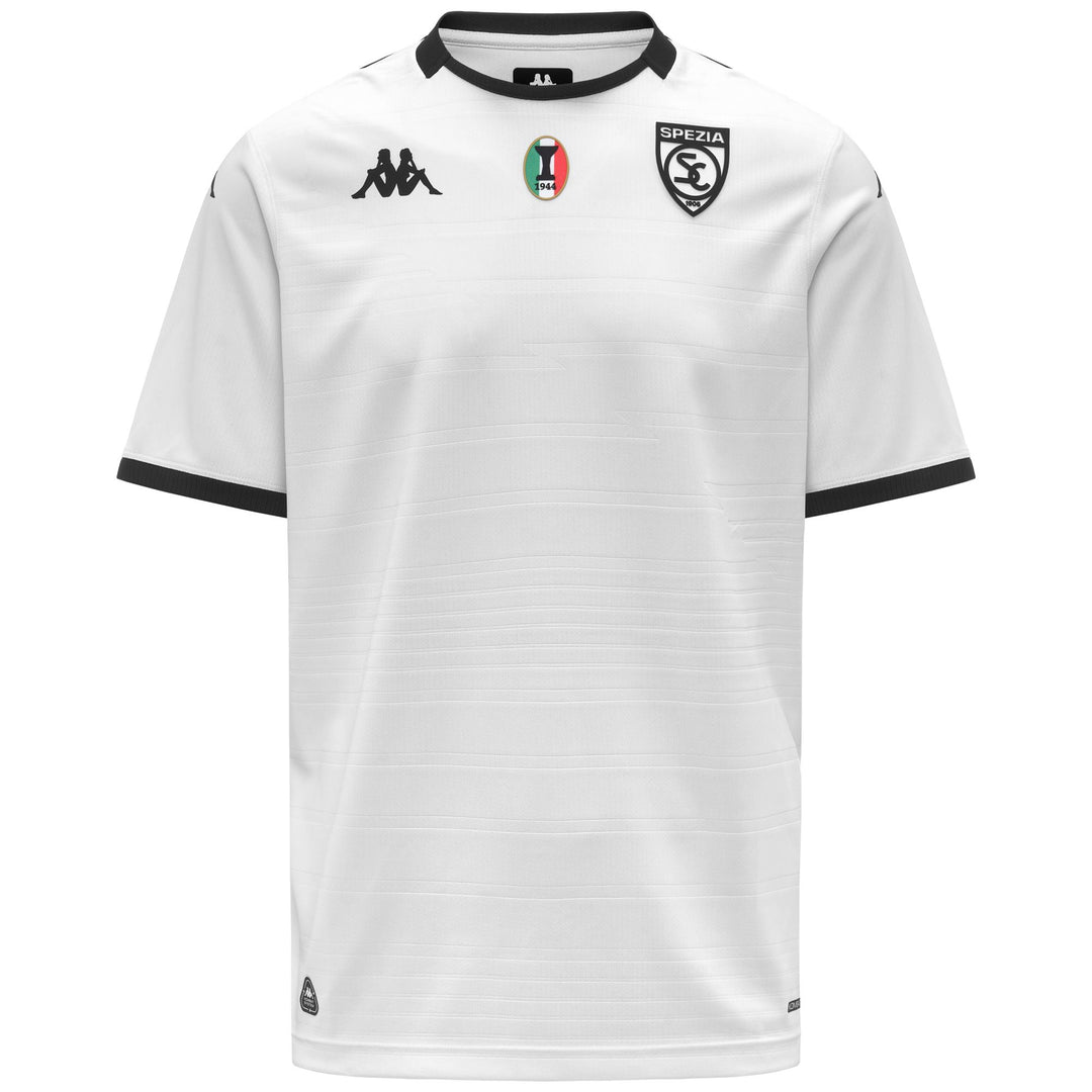 White Men's Spezia Calcio Football Shirt 01