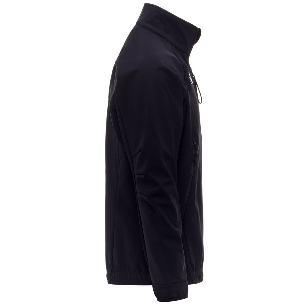 Veste de ski/entraînement imperméable bleue unisexe coupe ajustée 02