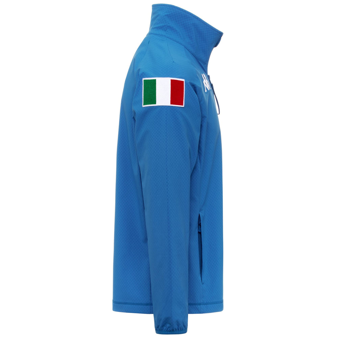 Polar de esquí azul de corte entallado para hombre con tejido repelente al agua main
