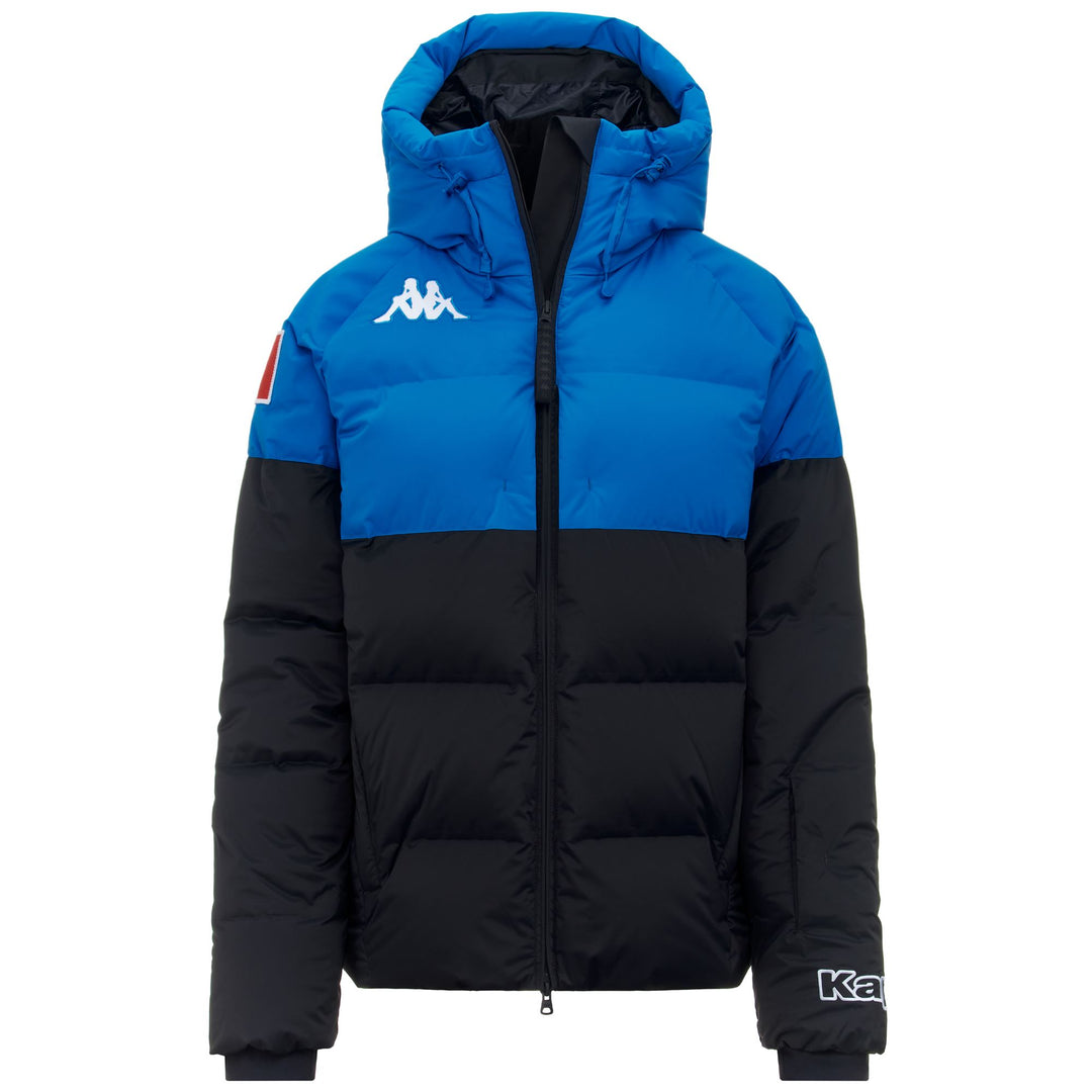 Navy blue Unisex Waterproof Ski Jacket with Duck Down Insulation 01