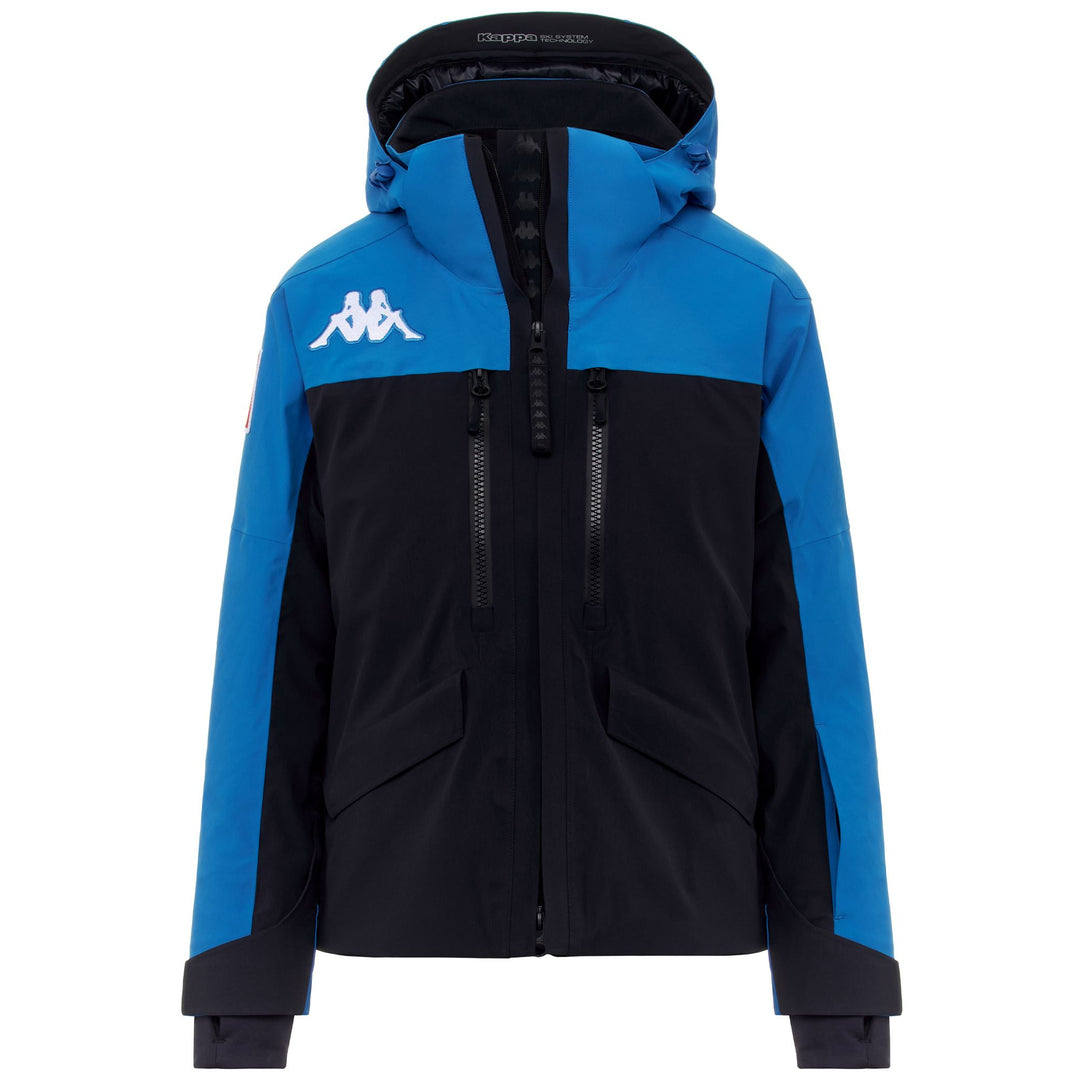 Navy Blue Women's Waterproof Ski Jacket with Thermolite Padding 01