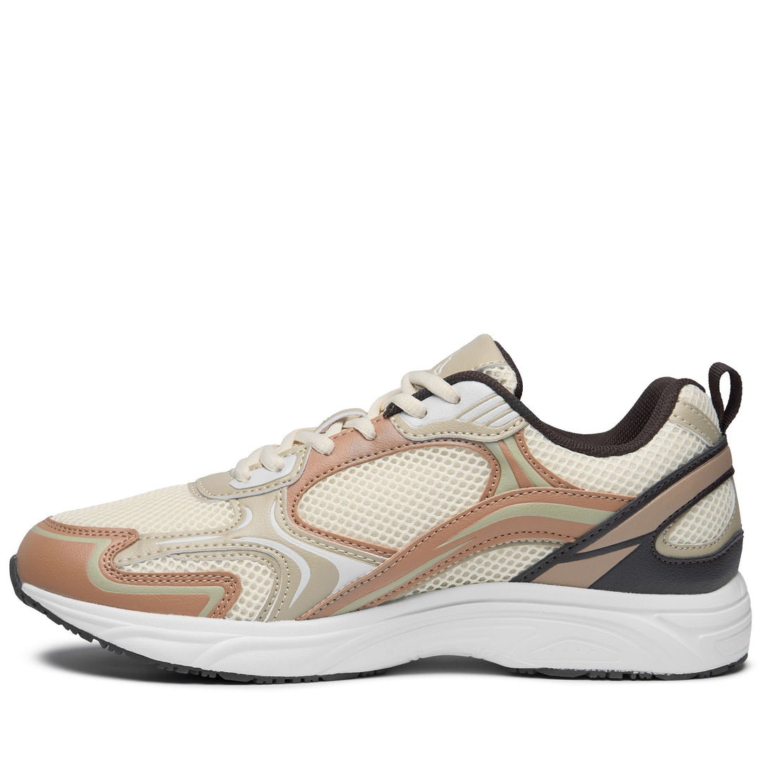 LOGO  MYGIDO - Sneakers - Low Cut - Unisex - WHITE TOFU-BEIGE TAWNY main