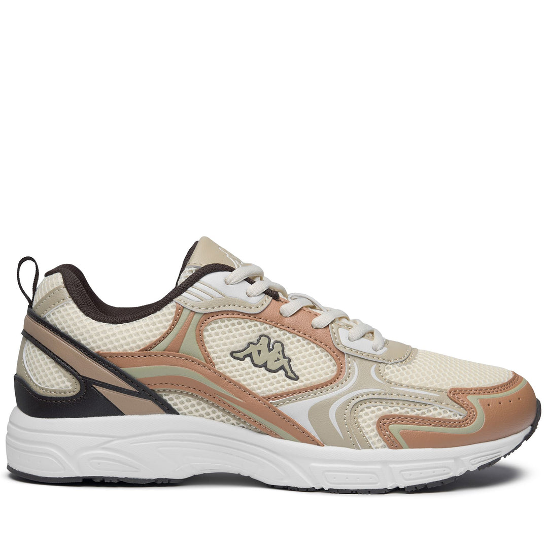 LOGO  MYGIDO - Sneakers - Low Cut - Unisex - WHITE TOFU-BEIGE TAWNY main